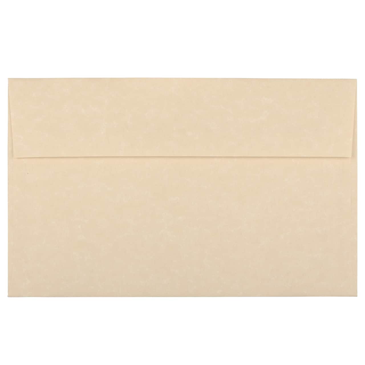 JAM Paper A10 Parchment Invitation Envelopes, 50ct.